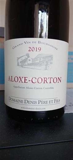 Bourgogne Aloxe-Corton Denis Père Et Fils 2019