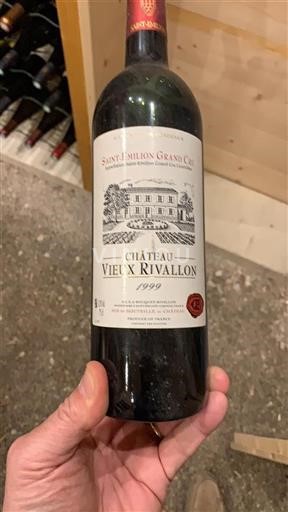 Bordeaux Saint-Émilion Grand Cru Château Vieux Rivallon 1999