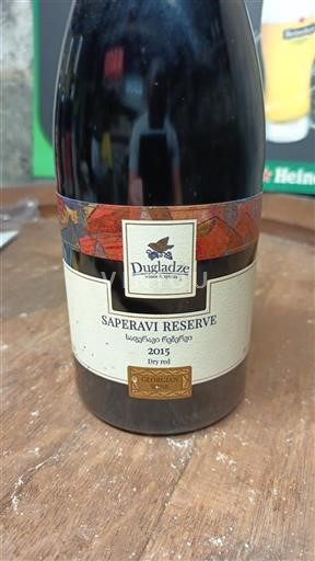 Kakheti Telavi Dugladze Saperavi Reserve 2015