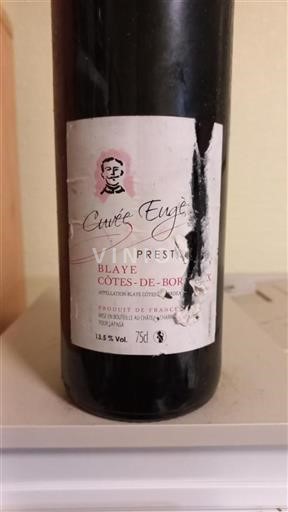 Bordeaux Blaye-Côtes-de-Bordeaux Château Charreau Eugène Prestige Ikke årgangsbestemt