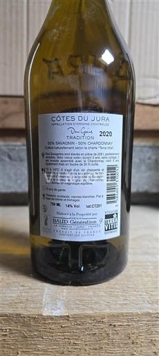 Jura Côtes du Jura Domaine Baud Tradition 2020