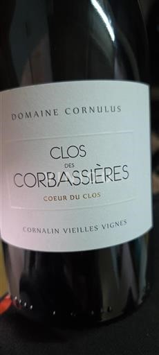 Vallese Non specificato Domaine Cornulus Clos des Corbassières Coeur du Clos 2020