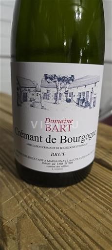 Burgundsko Crémant de Bourgogne Domaine Bart 2025