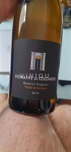 Loire-dalen Wien Domaine Colombier Réserve Viognier 2019