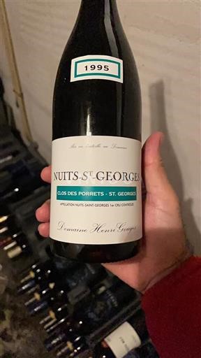 Bourgogne Nuits-Saint-Georges Premier Cru Domaine Henri Gouges Clos des Porrets - St. Georges 1995
