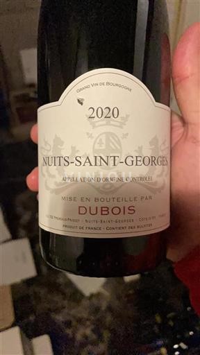 Burgund Nuits-Saint-Georges Dubois 2020