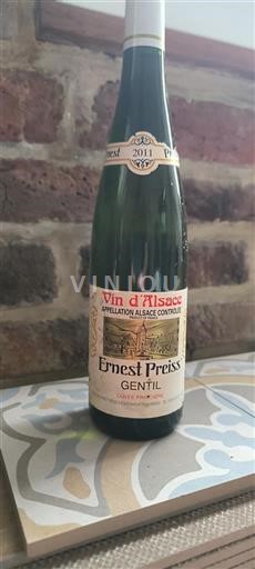 Alsácia Ernest Preiss Princière 2011