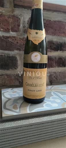 Alsácia Château Willy Gisselbrecht Pinot Gris 2012