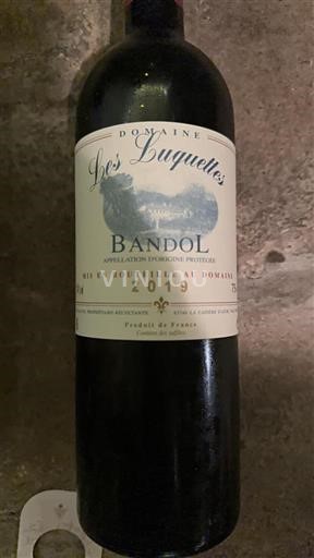 Provence Bandol Domaine Les Luquettes 2019