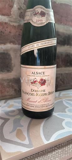 Elsass Domaine François-joseph Bohn du Florimont 1999