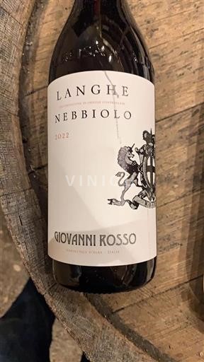 Piedmont Wines Langhe Giovanni Rosso 2022