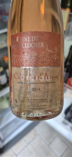 Valle del Loira Cabernet-d'Anjou Domaine Petit Clocher 2014