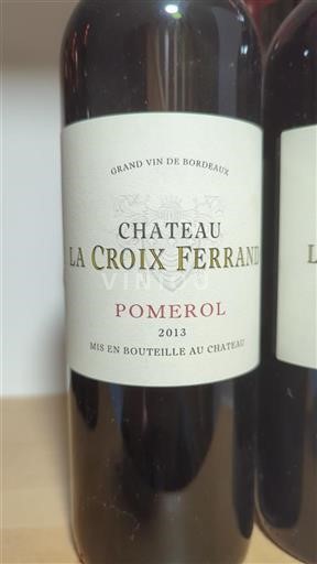 Burdeos Pomerol Château La Croix Ferrand 2013