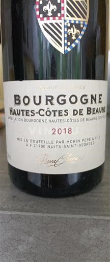 Burgundy Not Specified Morin Père & Fils 2018