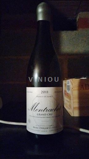 Borgogna Montrachet Grand Cru Domaine Marc Colin Montrachet 2011