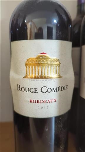 Bordeaux Rouge Comédie 2017