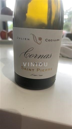 Vale do Ródano Cornas Domaine Julien Cécillon Saint Pierre 2018