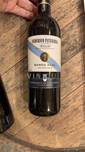 La Rioja Rioja Federico Paternina Banda Azul 2018