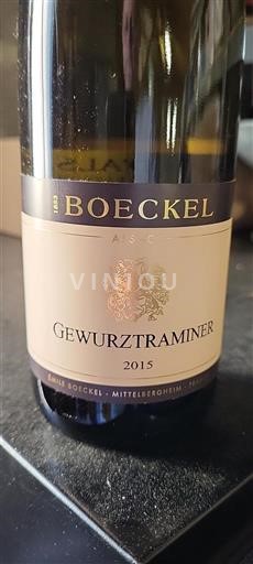 Alsace Gewurztraminer Boeckel Gewurztraminer 2015