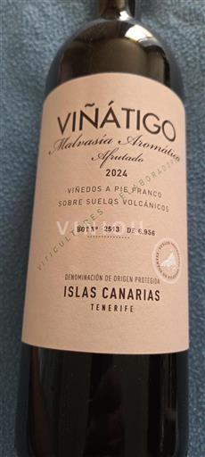Canaries Viñátigo Malvasía Aromática Afrutado 2024