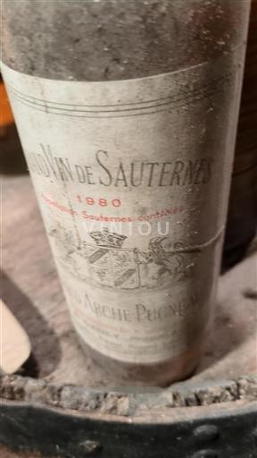 Bordeaux Sauternes Château Arche 1980