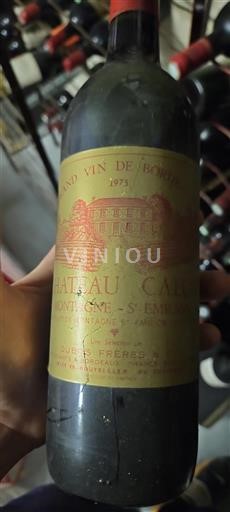 Bordeaux Montagne Saint-Émilion Château Calon 1973