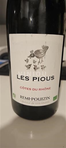 Údolí Rhôny Côtes-du-Rhône Rémi Pouizin Les Pious 2019