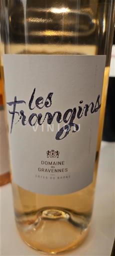 Rhônen laakso Côtes-du-rhône Domaine Des Gravennes Les Frangins 2023
