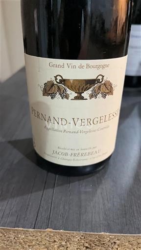 Bourgogne Pernand-vergelesses Jacob Frerebeau 2019
