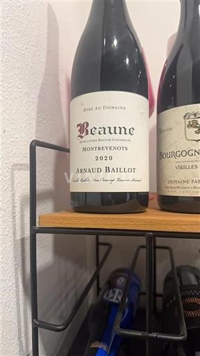 Borgogna Beaune Arnaud Baillot Montrevenots 2020