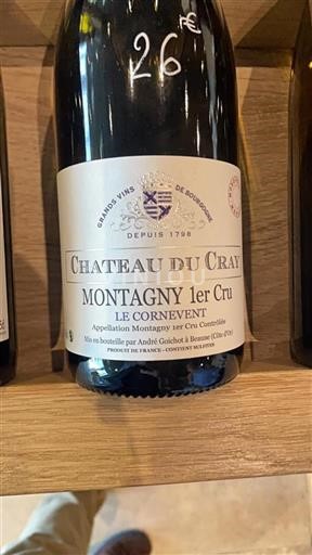 Burgundy Montagny Premier Cru Château Cray Le Cornevent 2022
