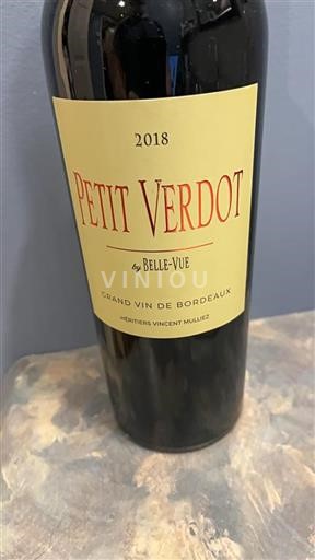 Bordeaux Château Bellevue Petit Verdot 2018