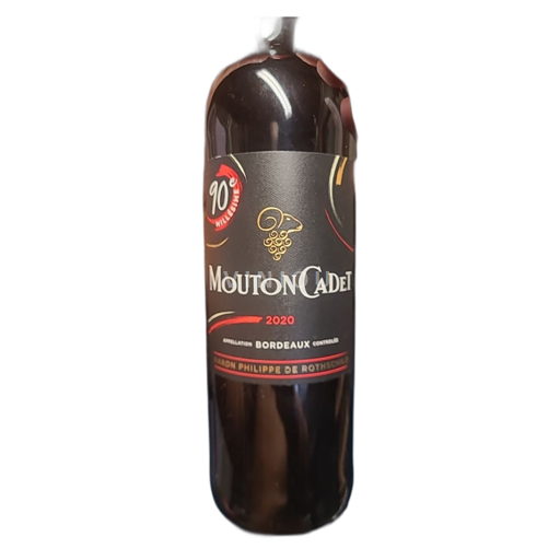 Vin Rouge sec 90 e millesime Baron Philippe de Rothschild 2020 France Bordeaux