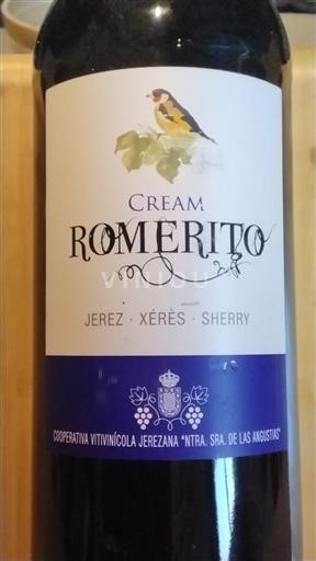 Andalousie Cooperativa Vitivinícola Jerezana Ntra. Sra. De Las Angustias Cream Romerito Non Millésimé