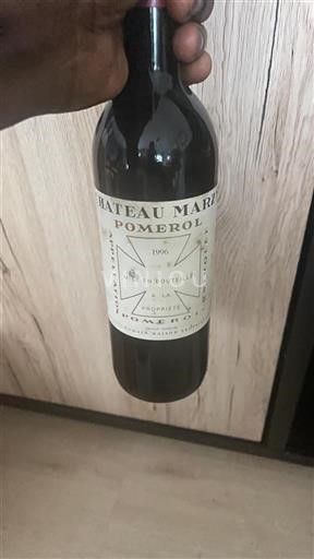 Bordeaux Pomerol Château Marzy 1996
