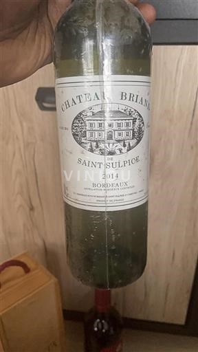 Bordeaux Château Briand De Saint Sulpice 2014
