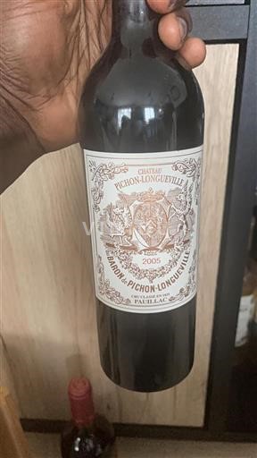 Bordeaux Pauillac Grand Cru Pichon Longueville Baron 2005