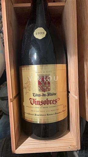 Vallée du Rhône Vinsobres Cave Du Prieuré 1999