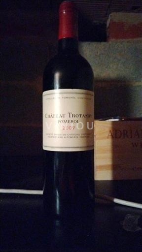 Bordeaux Pomerol Château Trotanoy 2009