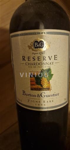 Linguadoca Non specificato Barton & Guestier Réserve 1996