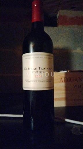 Bordeaux Pomerol Château Trotanoy 2005