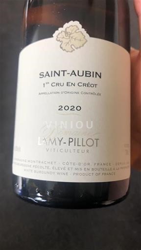 Borgogna Saint-Aubin Premier Cru Domaine Lamypillot En Cr%c3%a9ot 2020