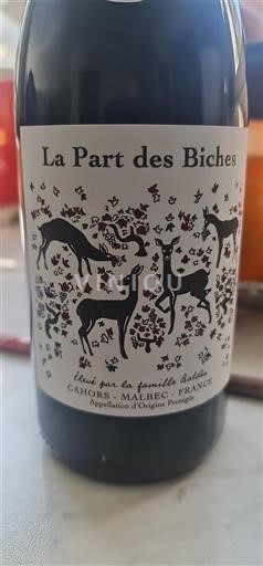 Southwest Cahors Famille Baldès La Part des Biches Non-Vintage