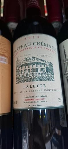 Provence Palette Château Crémade 2015
