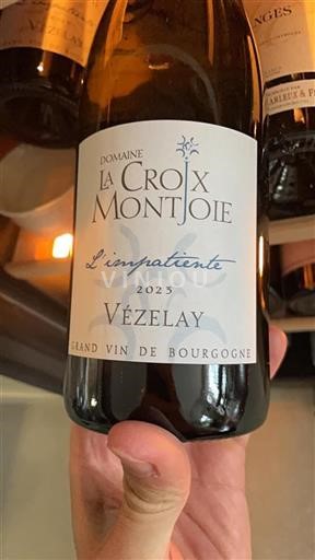 Burgundy Volnay Domaine La Croix Montjoie L'impatiente 2023