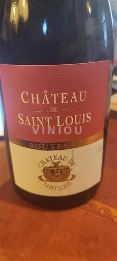 Languedoc Corbières-boutenac Saint Louis Boutenac Icke årgångsbetecknad