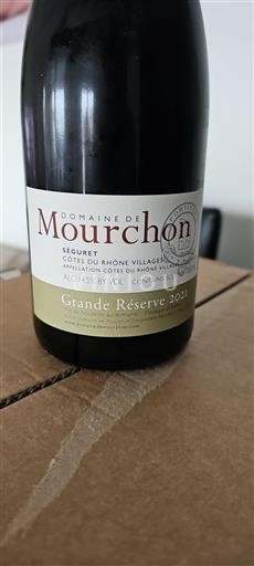 Vallée du Rhône Domaine Mourchon Grande Réserve 2021