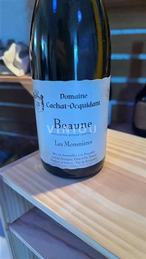 Bourgogne Beaune Cachatocquidant Les Monsnières 2023