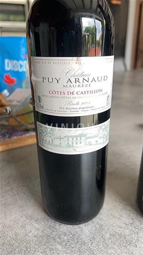 Bordeaux Ikke specificeret Puy Arnaud 2005