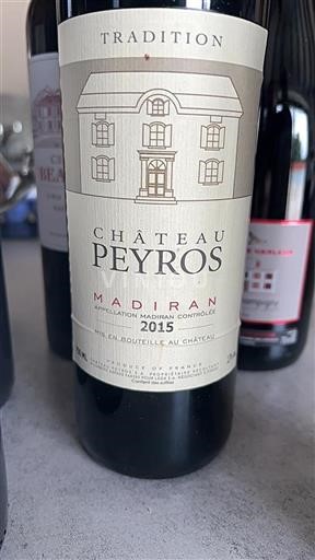 Zuidwest-Frankrijk Madiran Château Peyros Tradition 2015